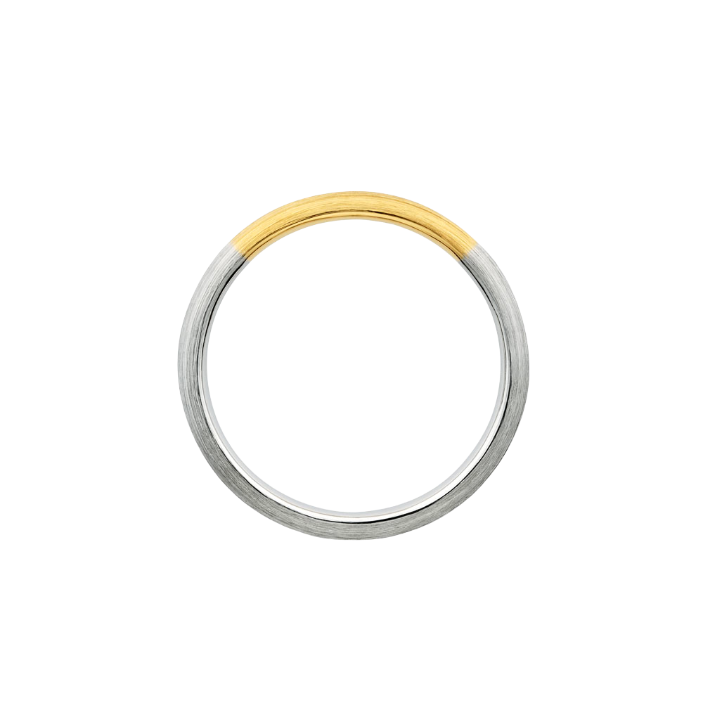 alianca diferente ouro amarelo e branco, bodas