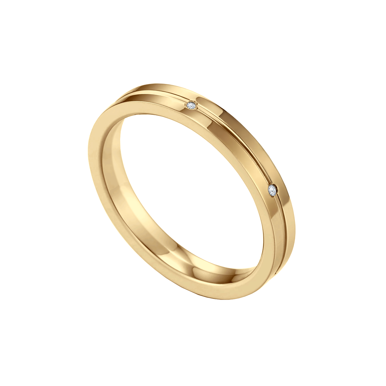 alianca_reta_ouro_amarelo_diamantes