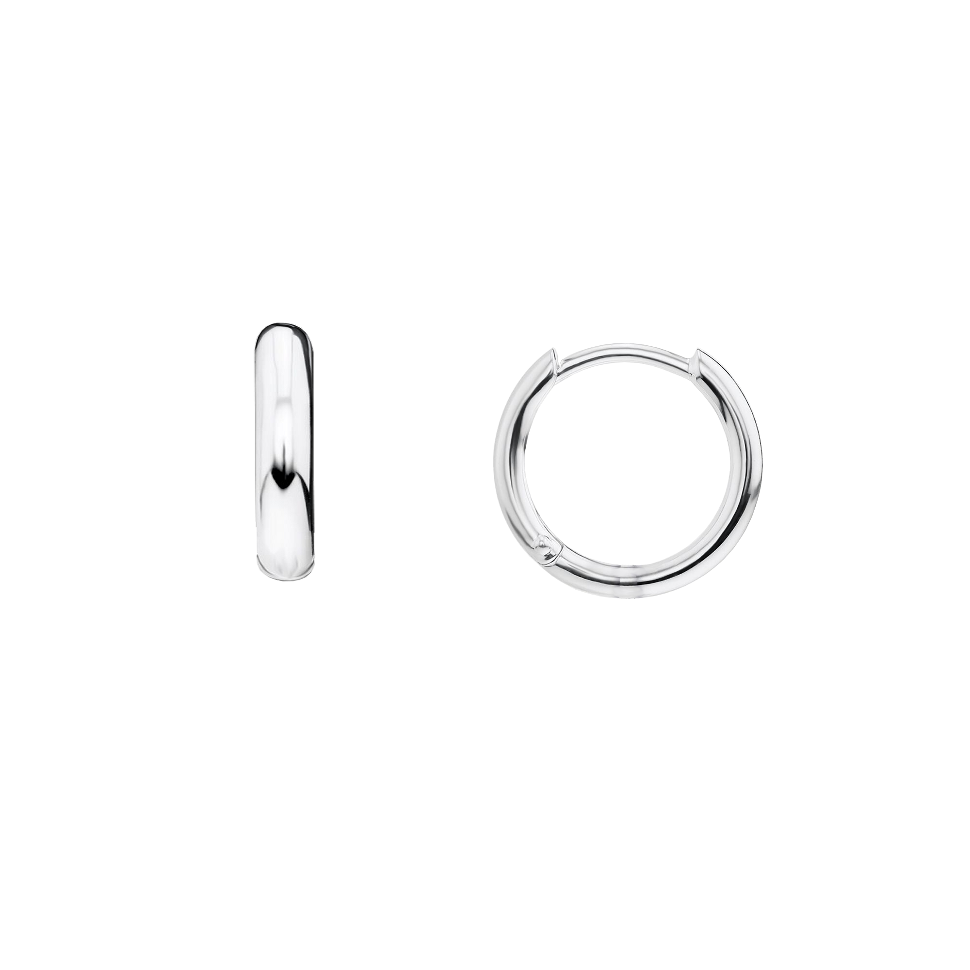 brinco argola ouro branco ouro 18k, brincos masculinos