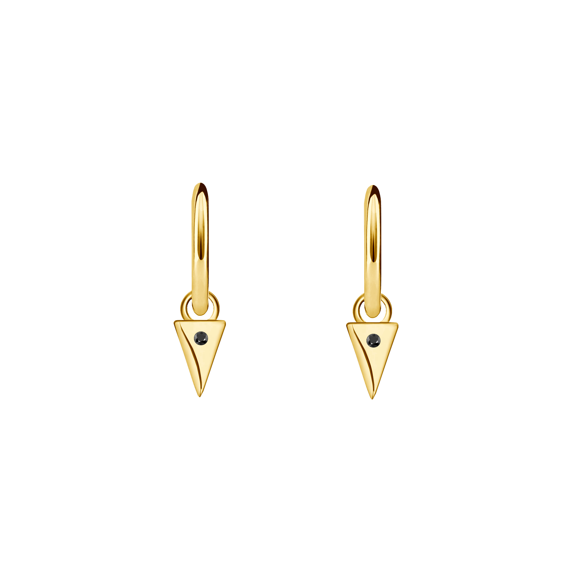 brinco argolas ouro amarelo, pingentes