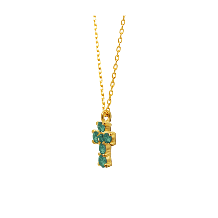 pingente crucifixo delicado