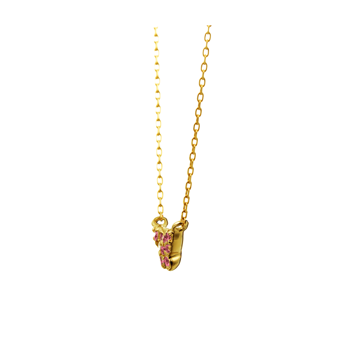 colar borboleta delicado ouro 18k