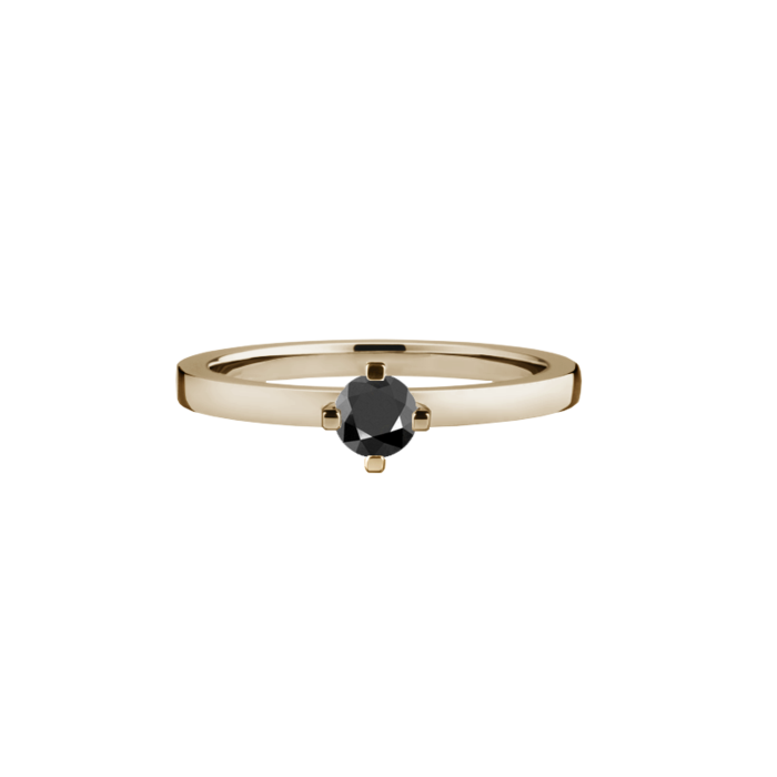 Joias Diamante Negro em Ouro 18K | Sikyá Joias