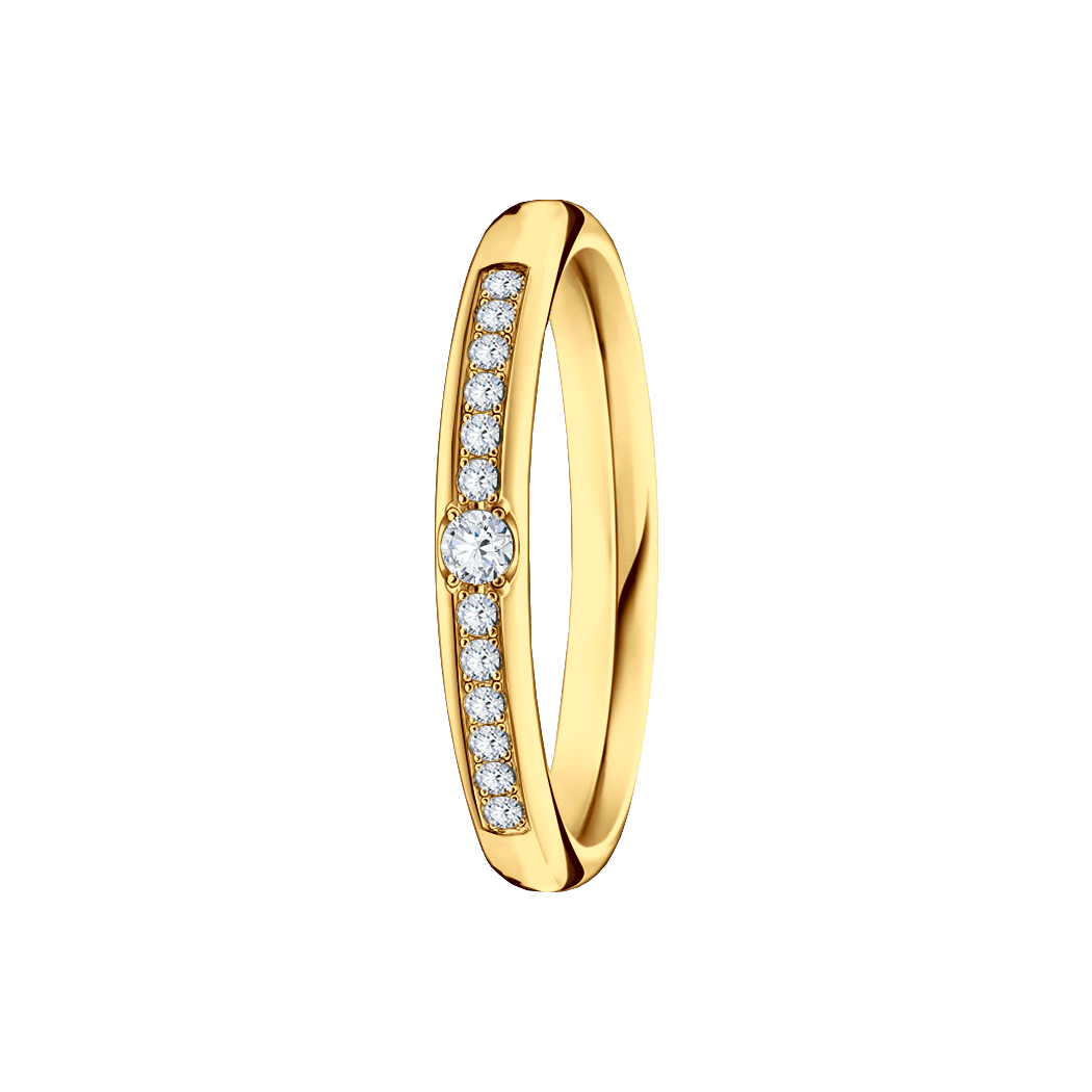 anel ouro amarelo diamantes sugestao anel pedido anel noivado