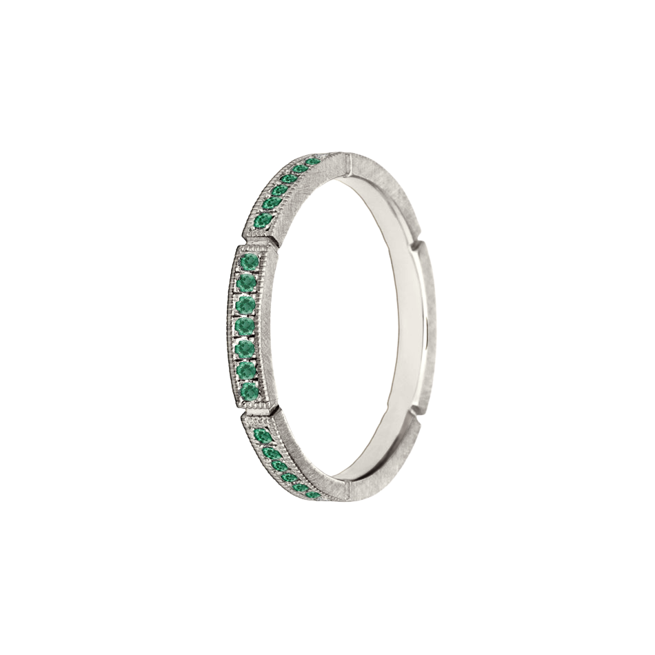 anel formatura, esmeraldas verdes