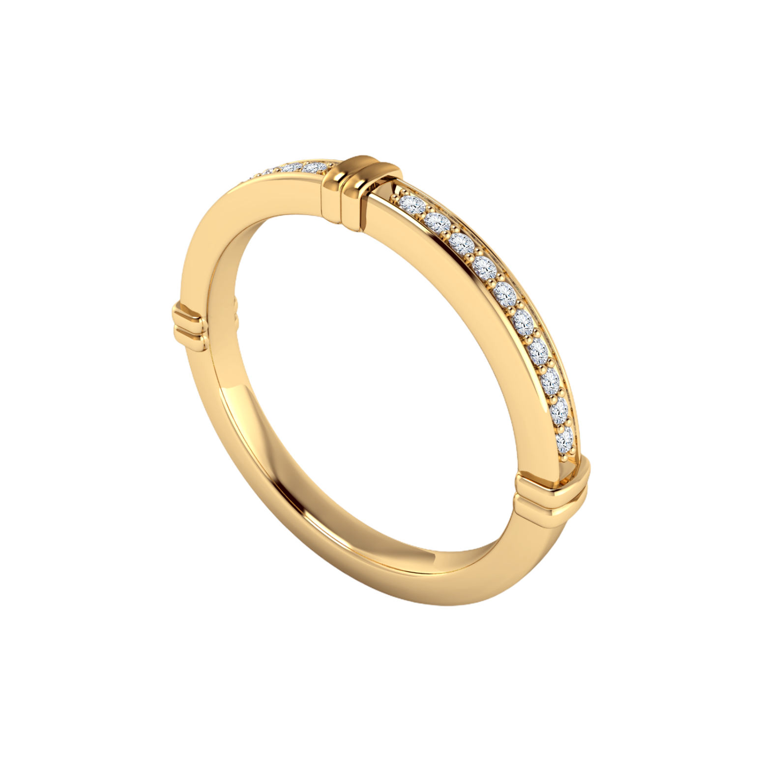 anel aparador de diamantes modelo diferenciado